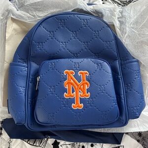 MLB New York Mets Blue Backpack